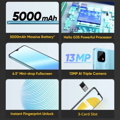 realme c21specs