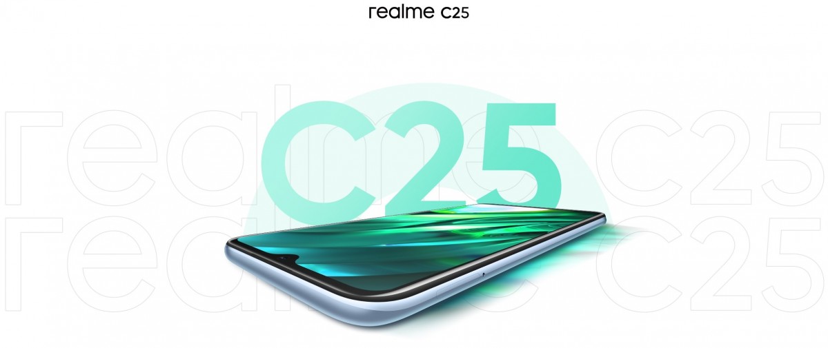 Realme C25 chega em 23 de março com Helio G70 SoC e câmera tripla de 48MP