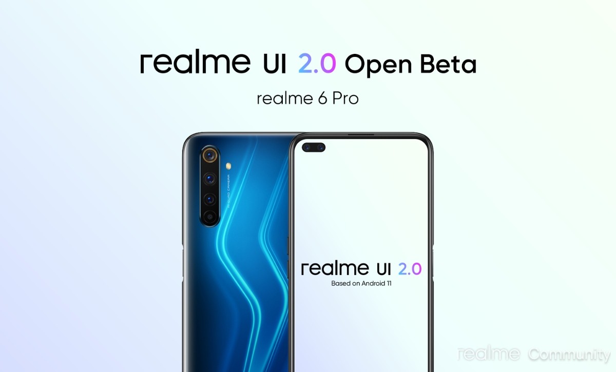 Realme UI 2.0 Open Beta starts arriving to 6 Pro, Narzo 20 Pro