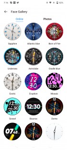 Realme Watch S Pro currently supports over 100 watch faces