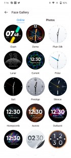 Realme Watch S Pro currently supports over 100 watch faces