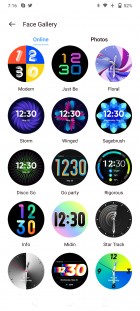 Realme Watch S Pro currently supports over 100 watch faces