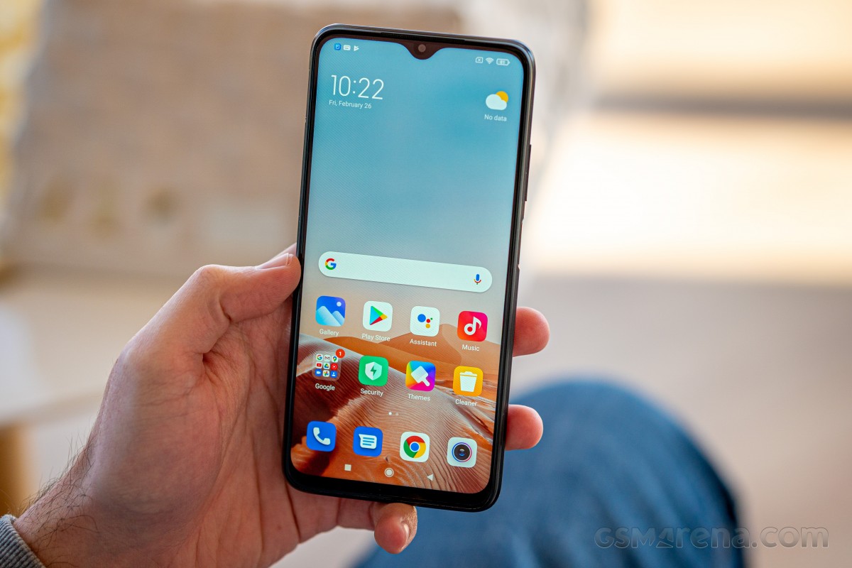 Где находится сканер отпечатка пальца на xiaomi redmi 9t