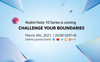 Watch the Redmi Note 10 series global launch event live 