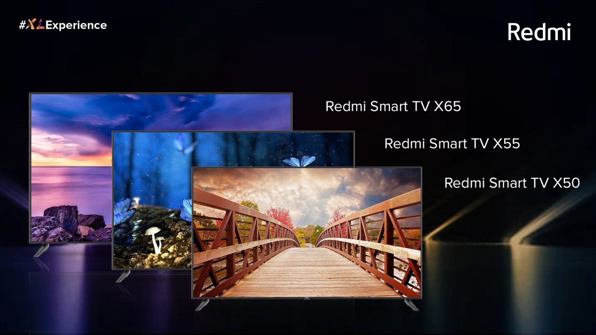 Redmi TV X-series lançada na Índia, variando de 50 "a 65" em tamanho