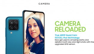 Galaxy M12: 48 MP main and 5 MP ultra wide cameras