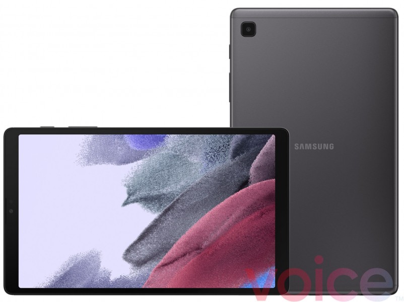 Samsung Galaxy Tab A7 Lite specs and render surface