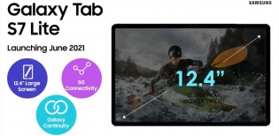 Galaxy Tab A7 Lite e S7 Lite serão lançados em junho de 2021