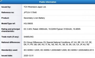 Danh sách Samsung Galaxy Tab (SM-T225) TUV và Geekbench