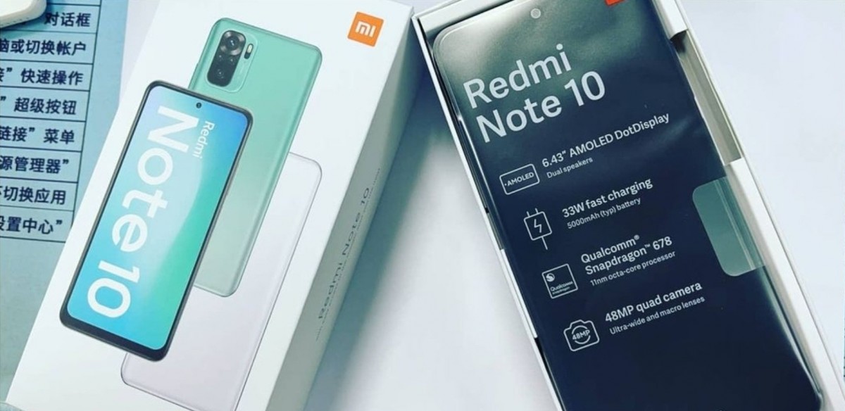 redmi note 10 battery mah