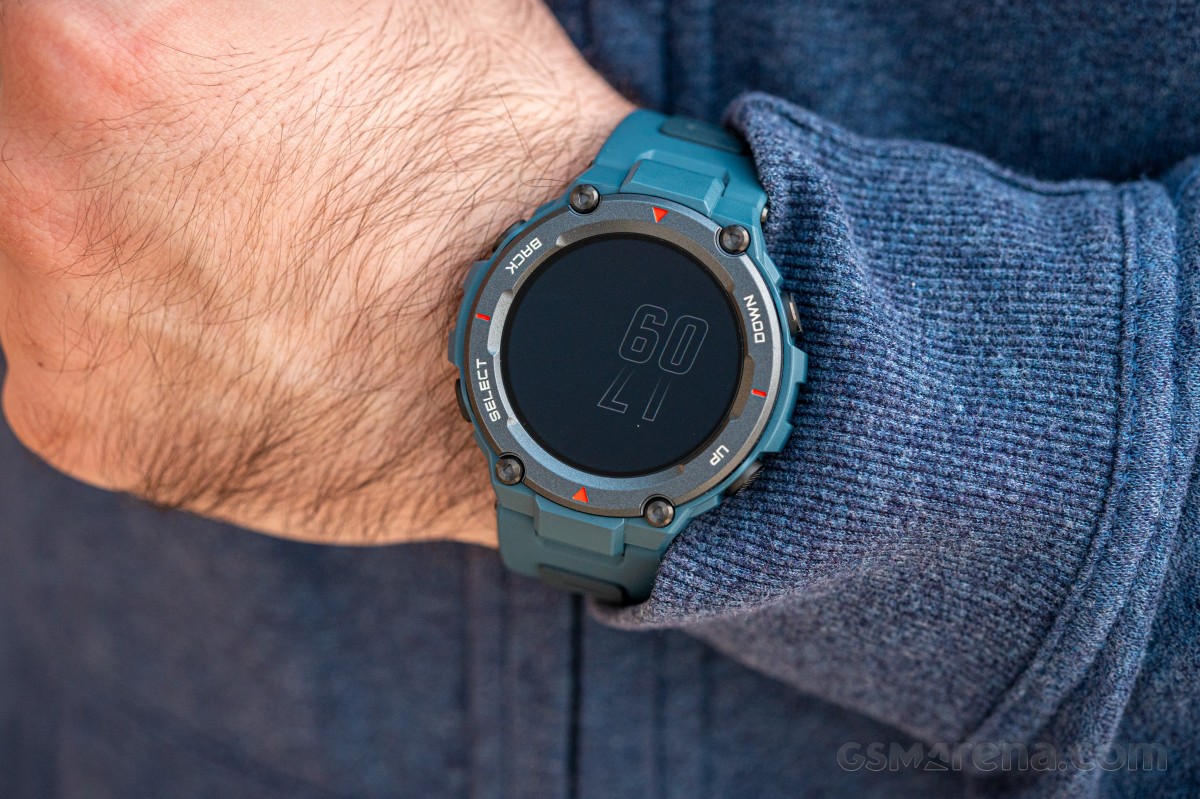 Amazfit T-Rex Pro Smartwatch - Black - Micro Center