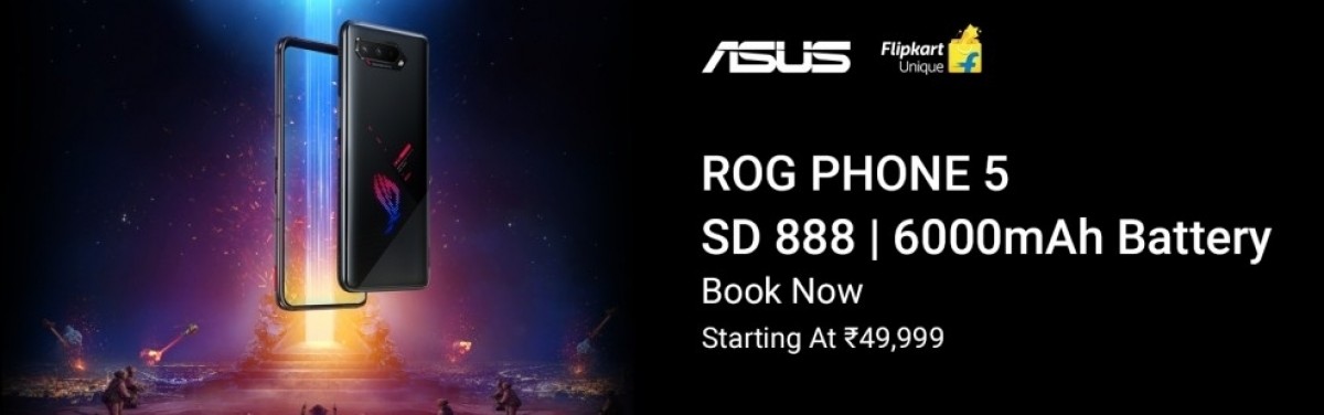 Asus ROG Phone 5 chega para encomenda na Índia em todos os sabores