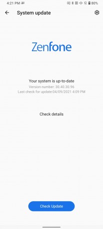 Asus Zenfone 7/7 Pro Android 11 update