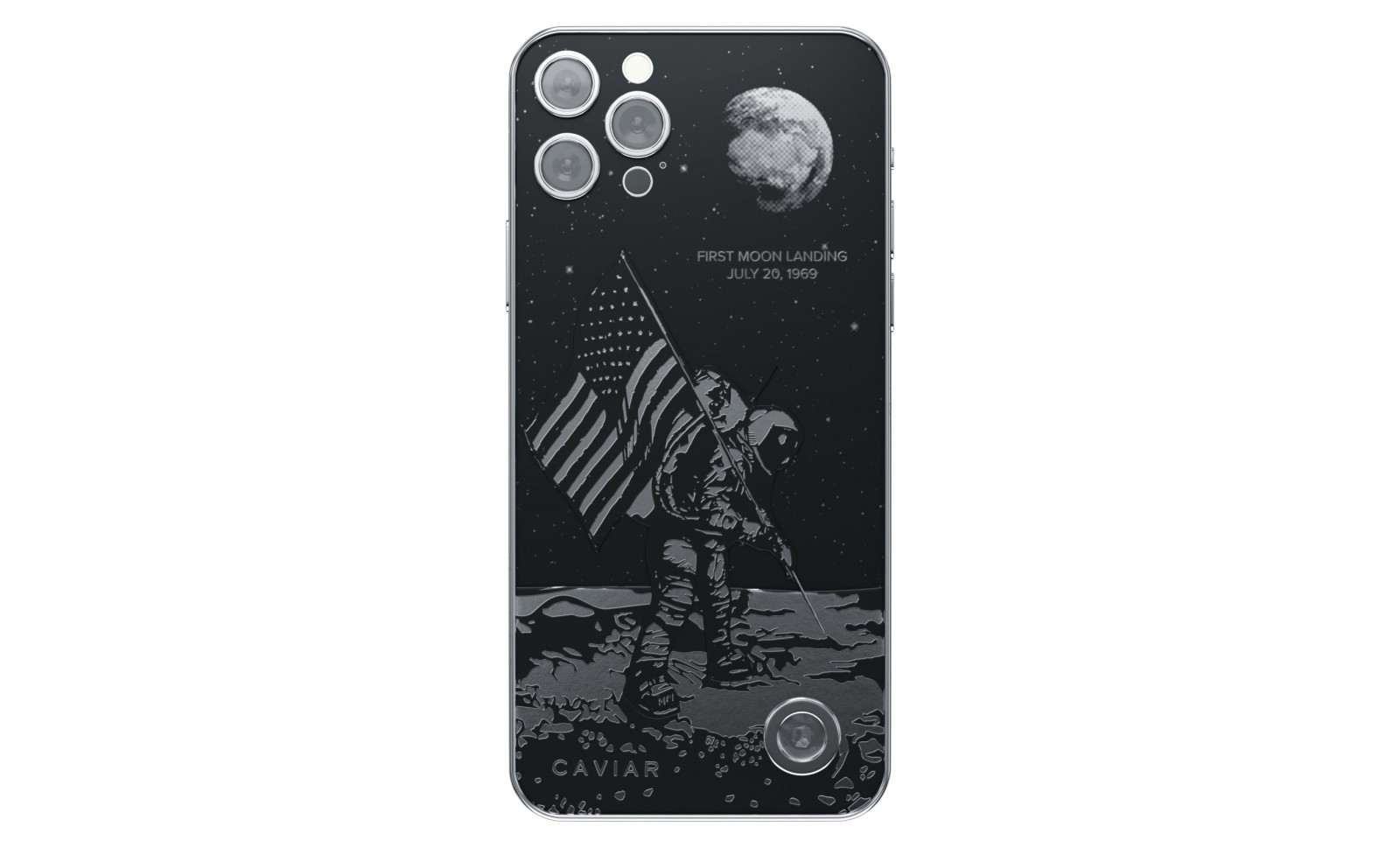 Caviar Launches Custom Iphone 12 Pro Max Phones Celebrating Gagarin Armstrong Musk And Bezos Gsmarena Com News