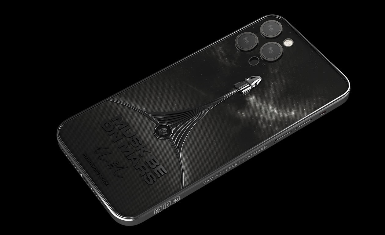 Caviar Launches Custom Iphone 12 Pro Max Phones Celebrating Gagarin Armstrong Musk And Bezos Gsmarena Com News