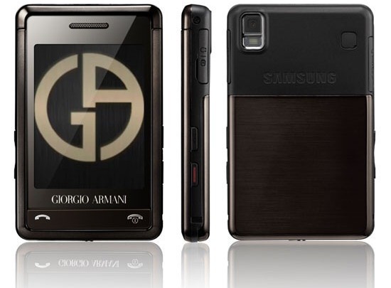 Flashback: Samsung's long history of fashion phones includes Giorgio Armani and Hugo Boss