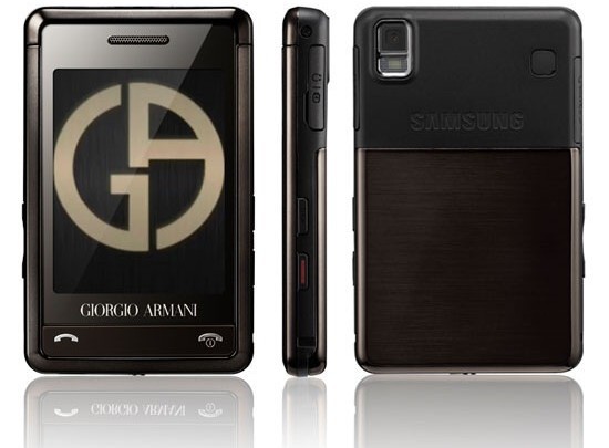 Samsung on sale giorgio armani