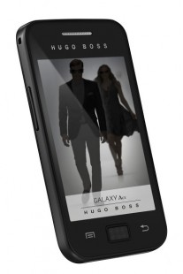 Samsung Galaxy Ace Hugo Boss edition wanted to show that there is style in simplicity