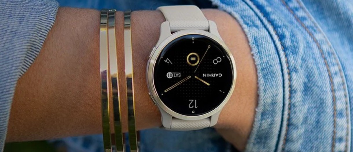 - in smartwatch GSMArena.com life 2 sizes two the double Venu with battery unveils Garmin news