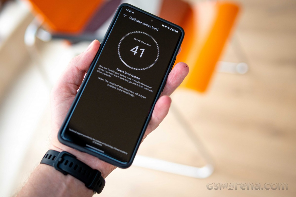 Huawei health stress online test honor band 5