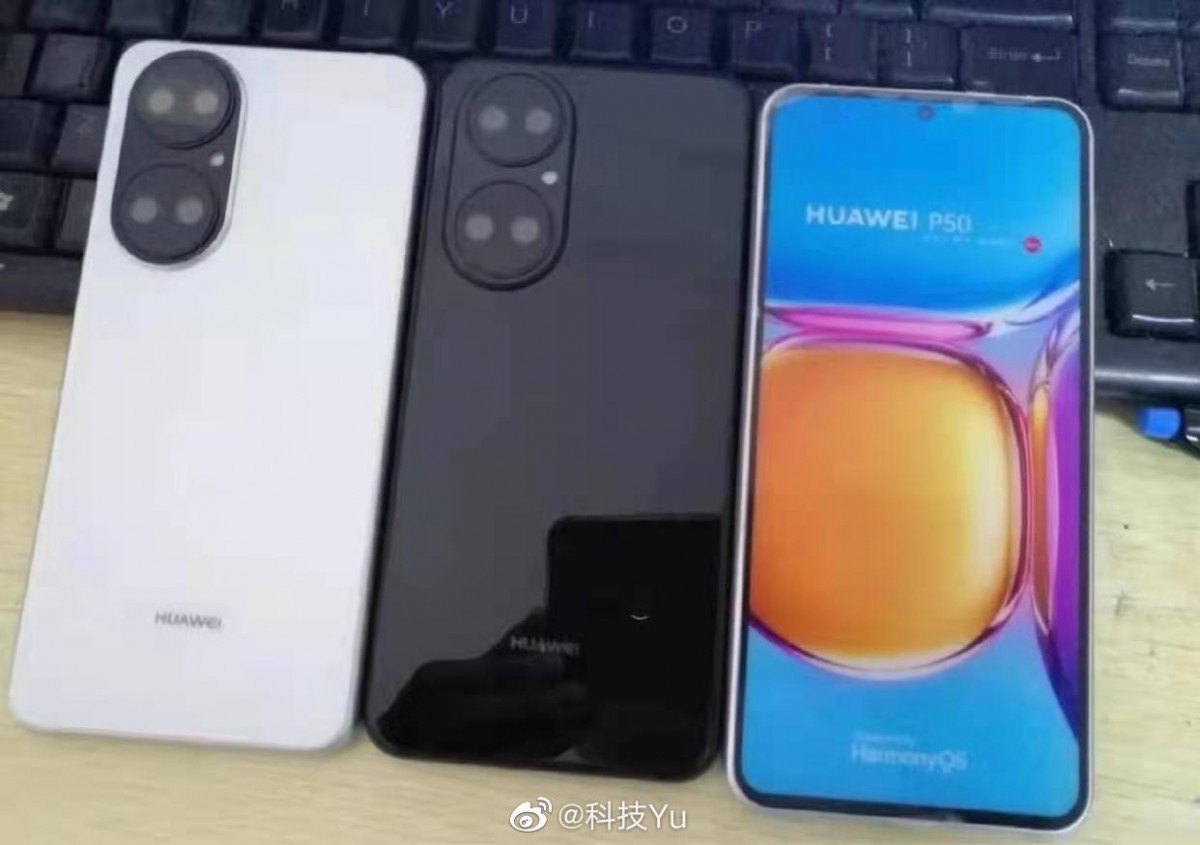 Huawei P50 vazamentos em imagens práticas