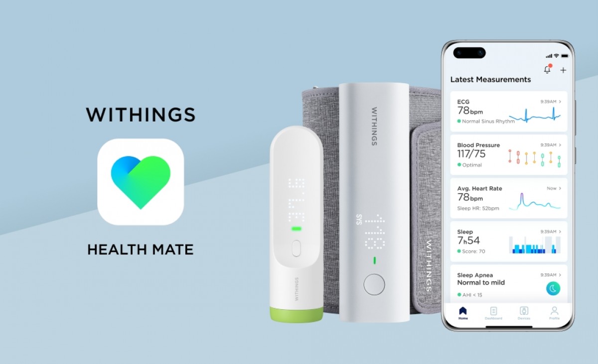 Health app Withings is now part of Huawei AppGallery