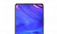 Infinix Note 10 Pro appears in a leaked render with punch hole screen