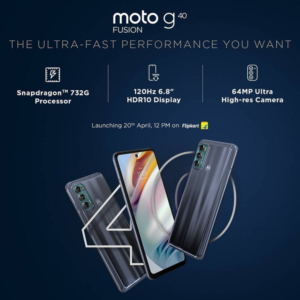 Motorola teases Moto G60 and Moto G40 Fusion key features