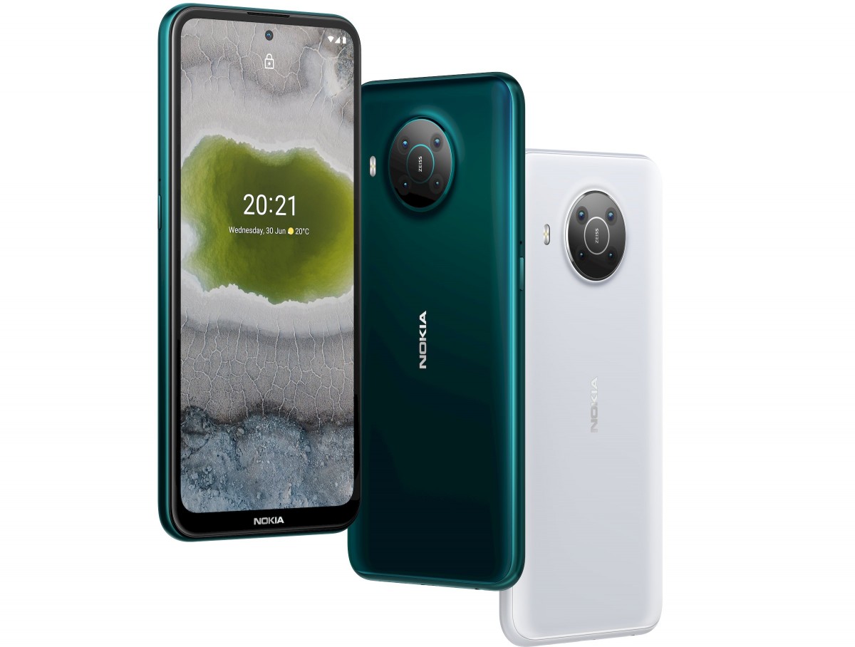 O Nokia X10 é muito semelhante ao X20, exceto pela mudança para uma câmera principal de 48 MP e uma câmera selfie de 8 MP