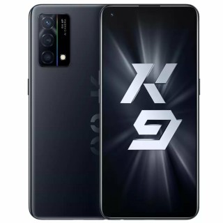 Oppo K9 in black and gradient colors
