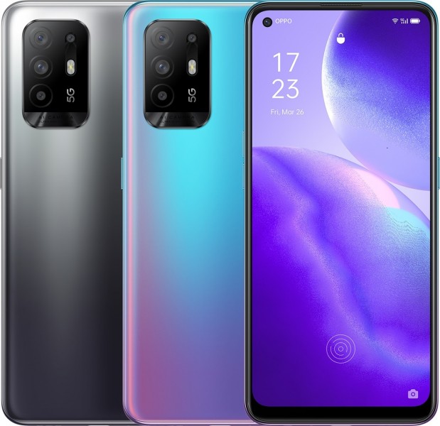 Oppo Reno5 Z announced: Dimensity 800U, 6.43'' AMOLED screen, and 48MP quad camera