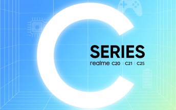 Realme C20, C21, and C25 set to debut in India on April 8