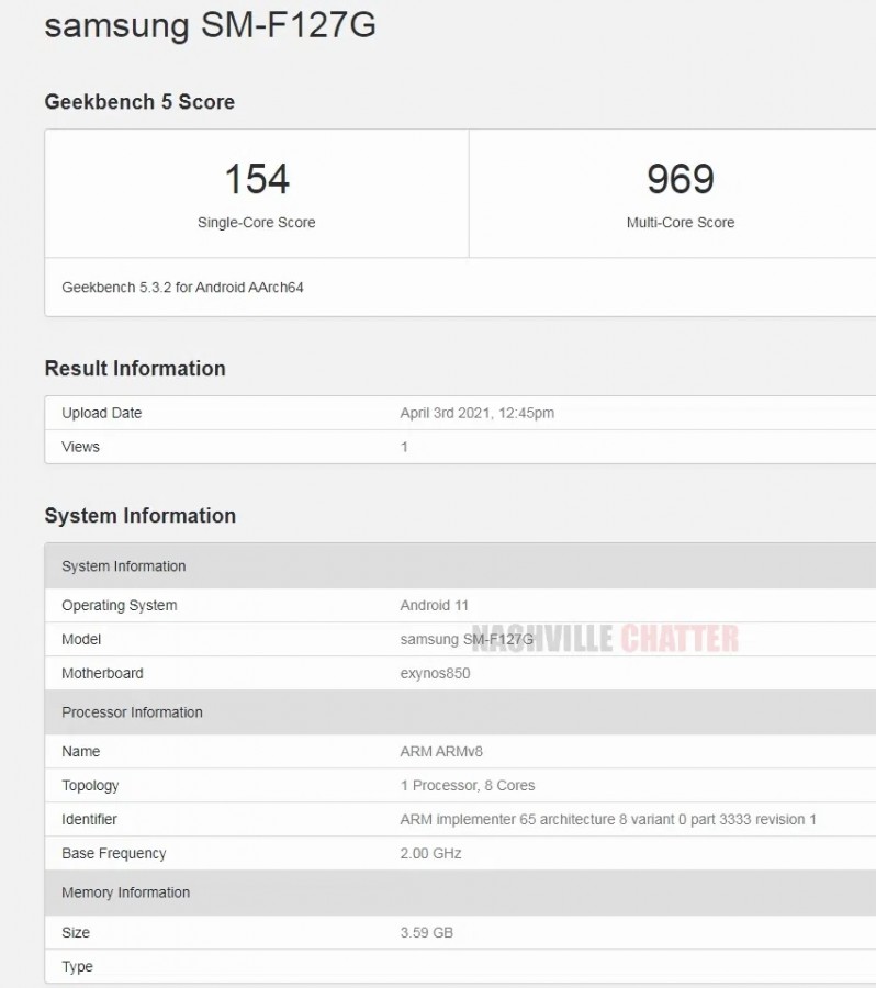 Samsung Galaxy F12 Pops Up On Geekbench And Official Support Page Before Launch Gsmarena Com News