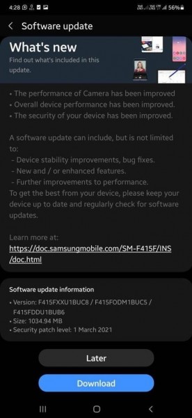 samsung j2 software update