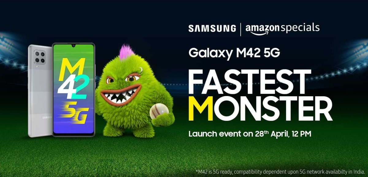 É oficial: Samsung Galaxy M42 5G chega em 28 de abril com Snapdragon 750G