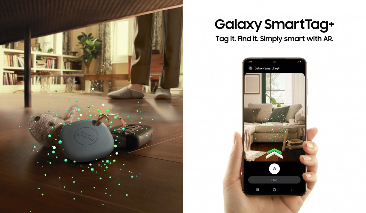 Samsung Galaxy SmartTag + apporte le support UWB et le guidage visuel AR