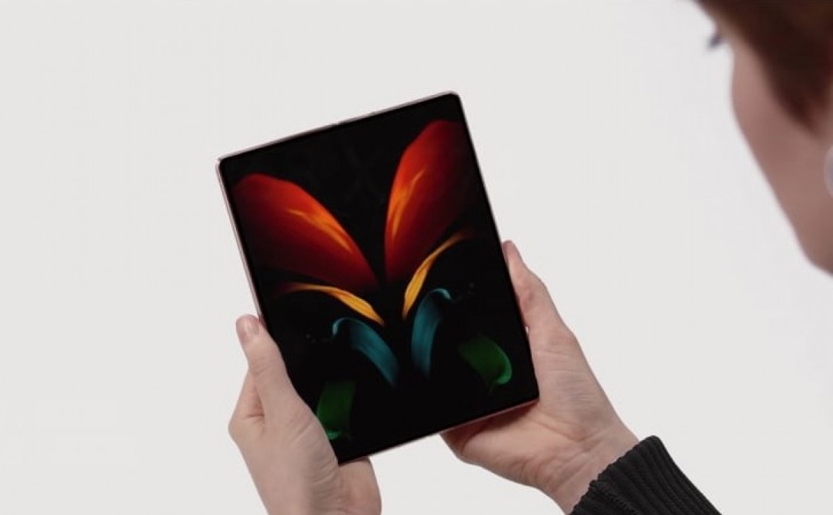 The Samsung Galaxy Z Fold2