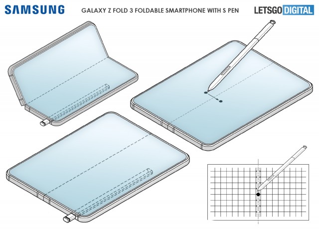 Samsung Galaxy Z Fold3 Won T Have A Built In S Pen Slot Gsmarena Com News