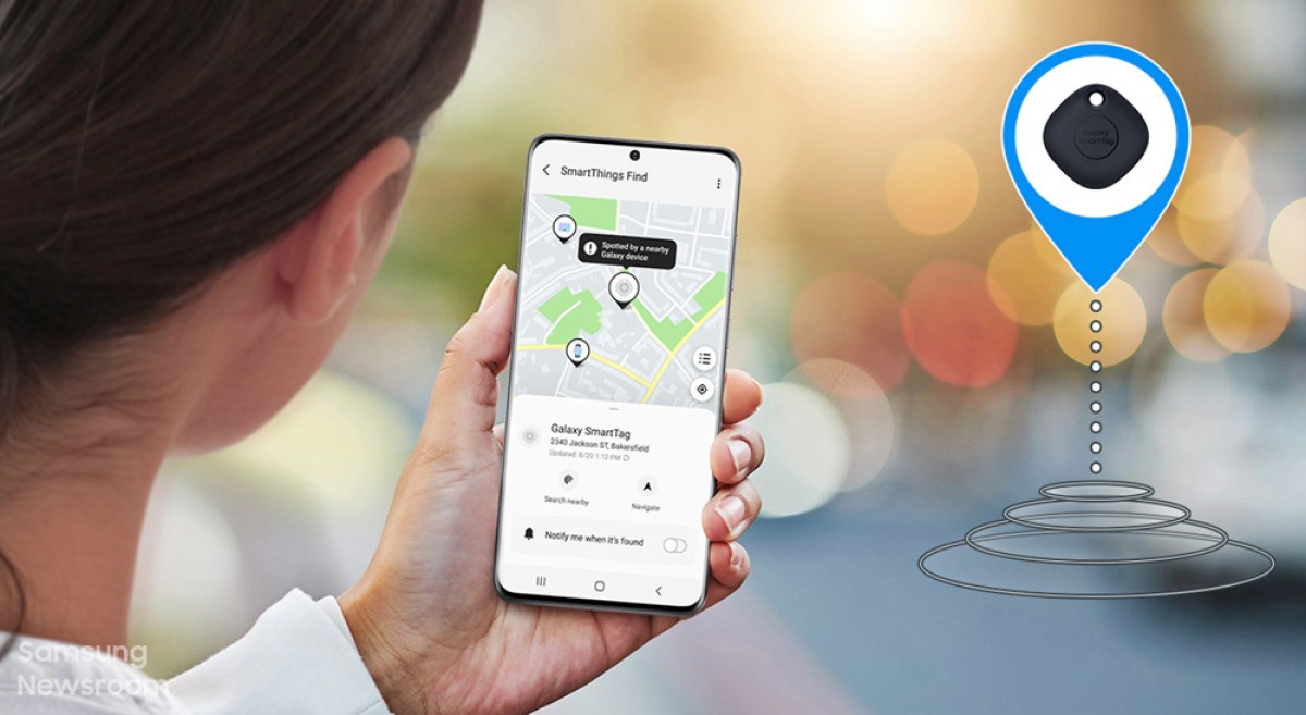 Samsung starts selling the SmartTag+ in South Korea