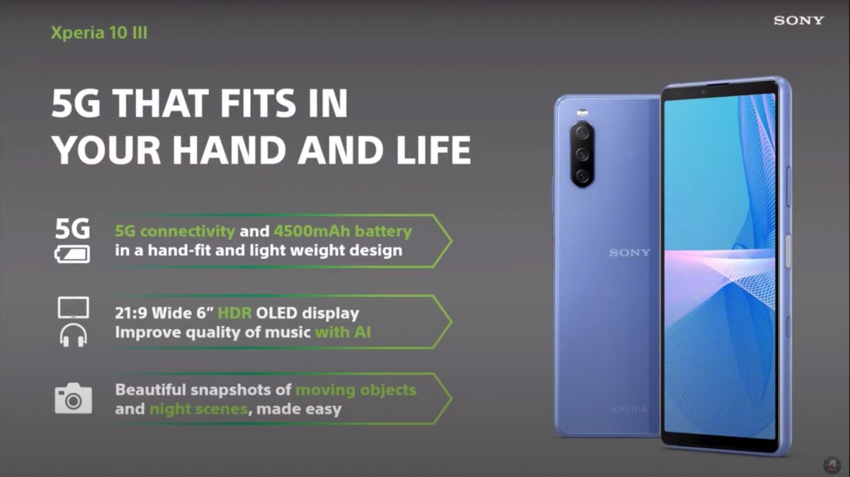 Sony Xperia 10 III brings SD690 and a triple camera - GSMArena.com news