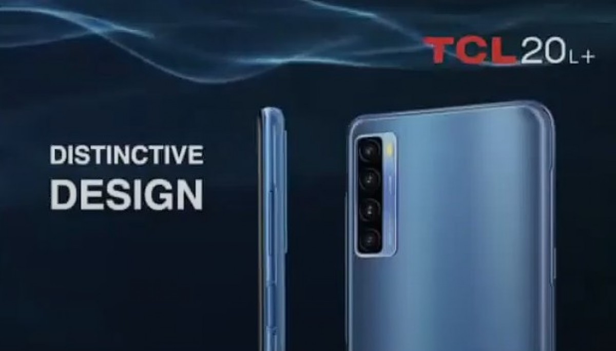 El TCL 20 Pro 5G se anunció con la marca OLED curvada, 20L y 20L +