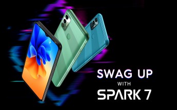 Tecno Spark 7 is coming to India next week with 6,000 mAh battery, Android 11
