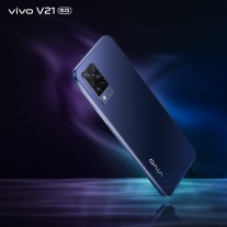 vivo V21 5G in Dusk Blue color