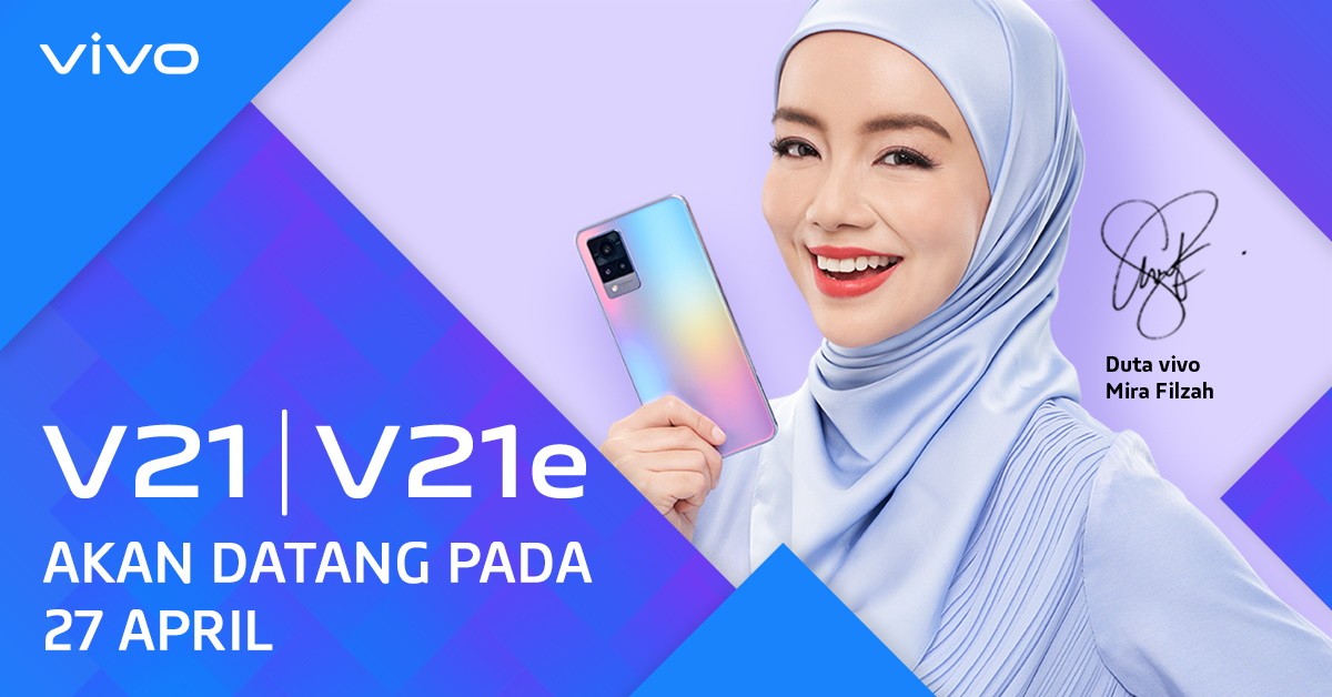 vivo V21 e V21e serão oficializados em 27 de abril