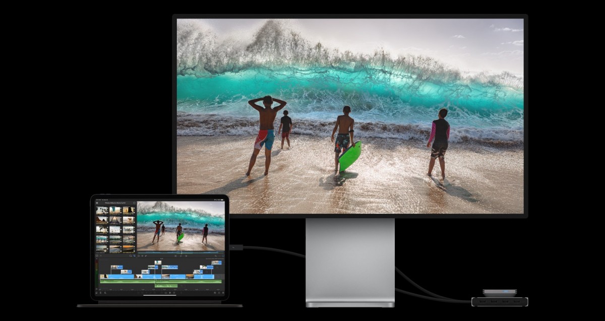 A dock can blur the line between iPad Pro and a desktop computer