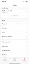 Mi Fit app - Xiaomi Mi Smartband 6 review