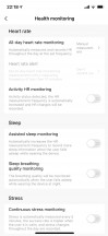 Sleep tracking - Xiaomi Mi Smartband 6 review