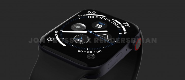 Apple Watch Series 7 leaks in renders - GSMArena.com news