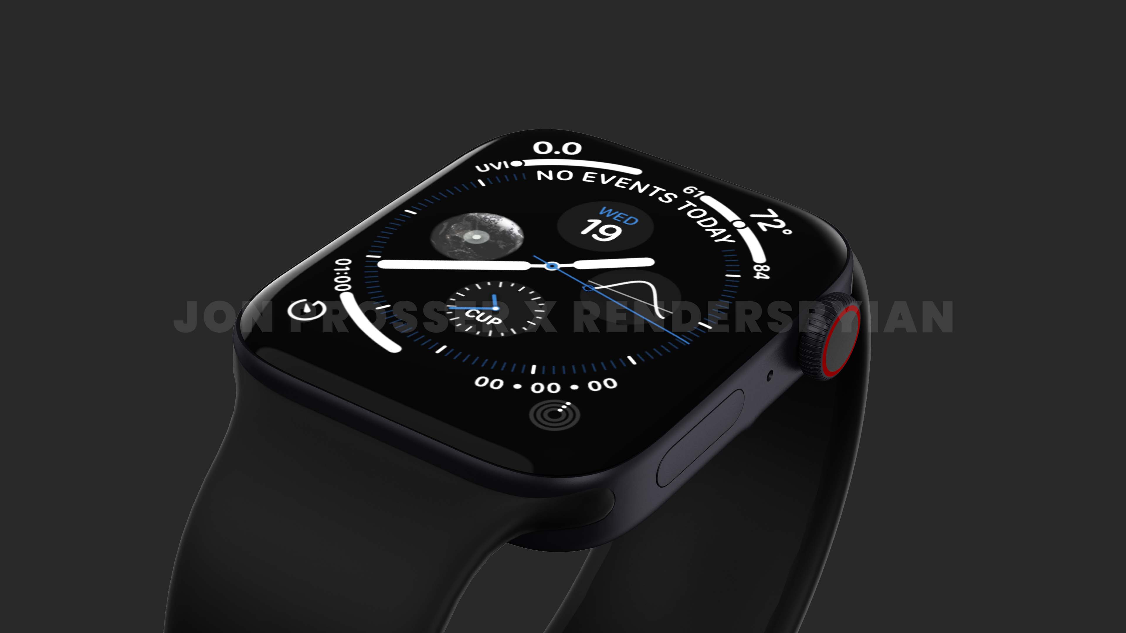 Apple Watch Series 7 leaks in renders – Droid News