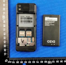 Feature phone Dizo Star 300 (fotos da FCC)